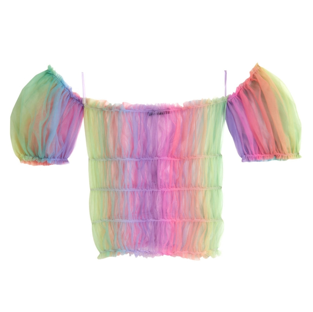 Lirika Matoshi Dreams Come True Rainbow Top